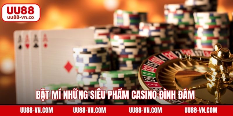 Bật mí những siêu phẩm casino đình đám tại sảnh FB GAMES