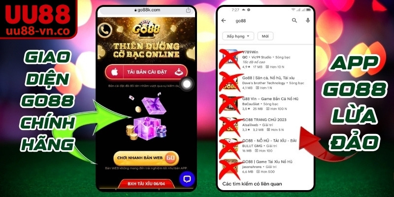 Cảnh Báo Go88 Giả Mạo: Bí Quyết Phòng Ngừa, Bảo Vệ Tài Khoản 2 Dấu hiệu nhận biết cảnh báo Go88 giả mạo